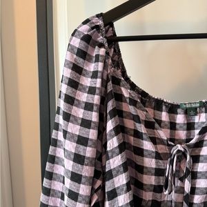 Wild fable checkered long sleeve dress